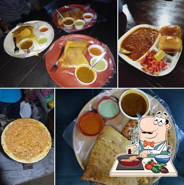 Chicken curry at Diya Dosa Center