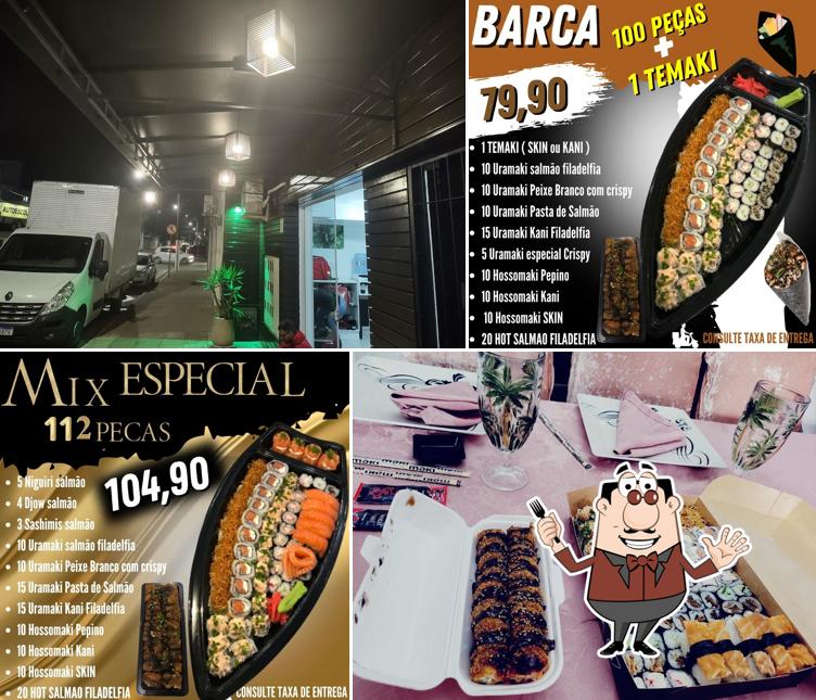 Comida em Myotto sushi bar