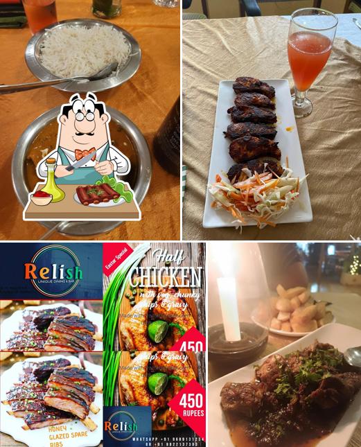 Baby back ribs at Relish - Dining & Bar