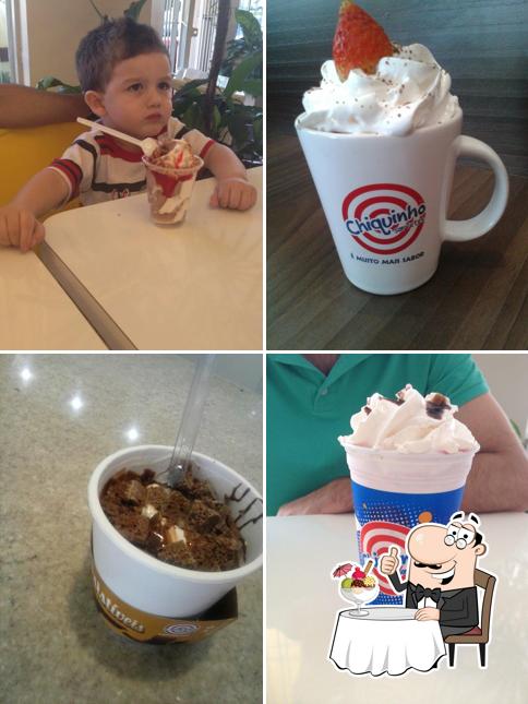 Peça uma das sobremesas