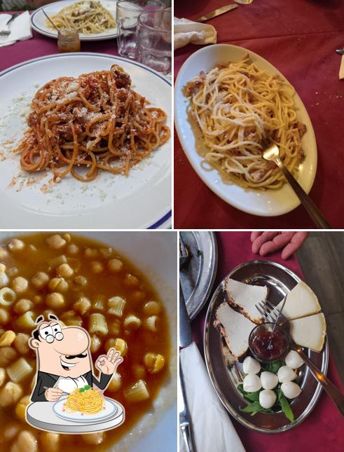 Spaghetti alla carbonara al La Laga