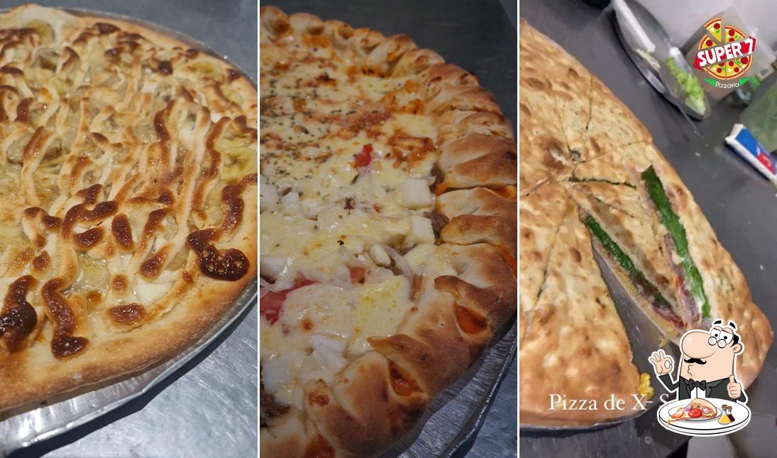 Consiga pizza no Pizza Sete