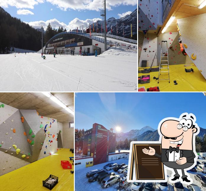 Goditi la vista dagli esterni di Nordic Arena