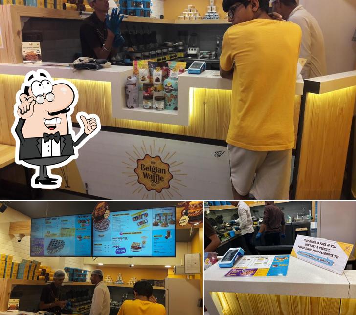 Check out how The Belgian Waffle Co looks inside