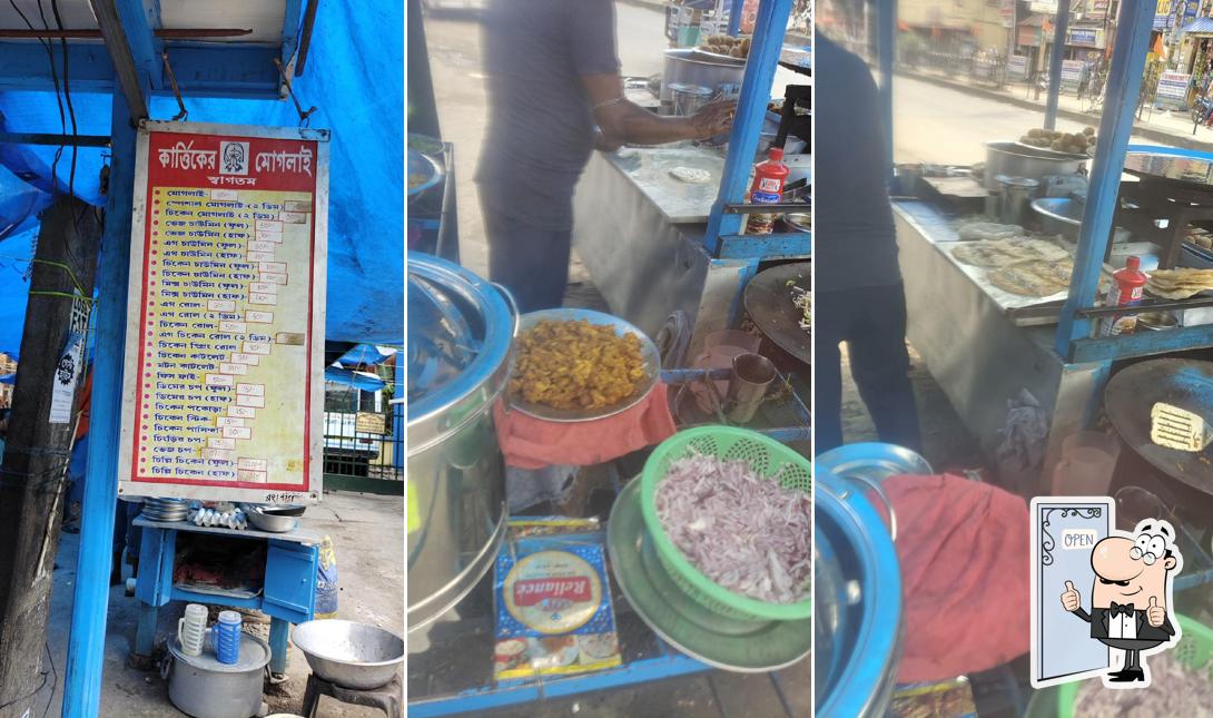 Here's an image of KARTICK MOGLAI STALL