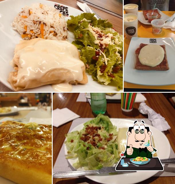 Comida em Crepelocks Barra Shopping