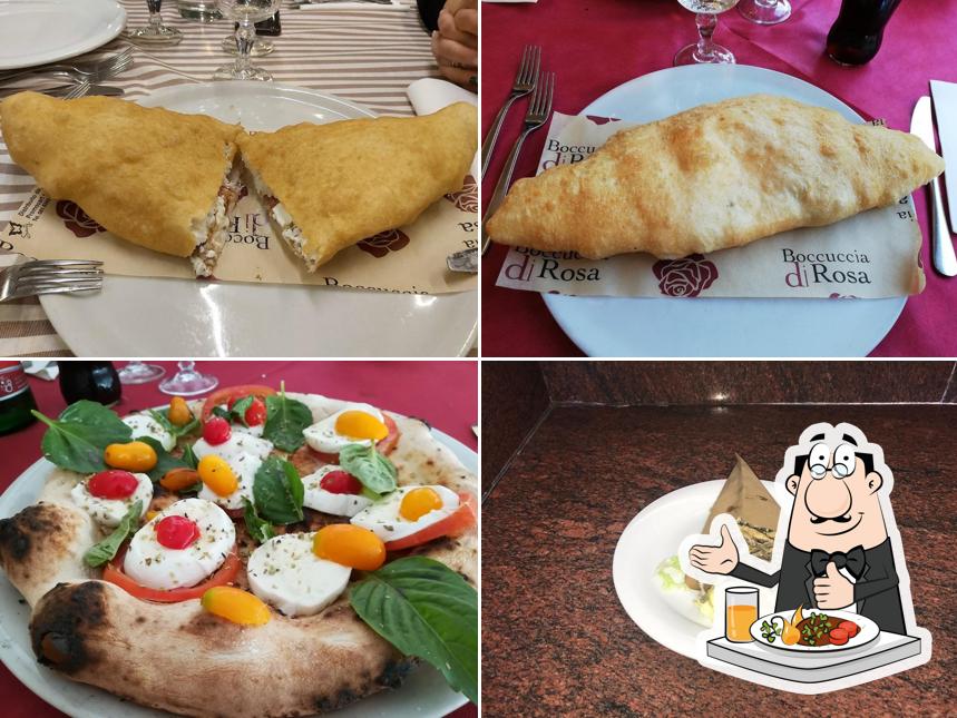 Platti al Ristorante Pizzeria Boccuccia di Rosa