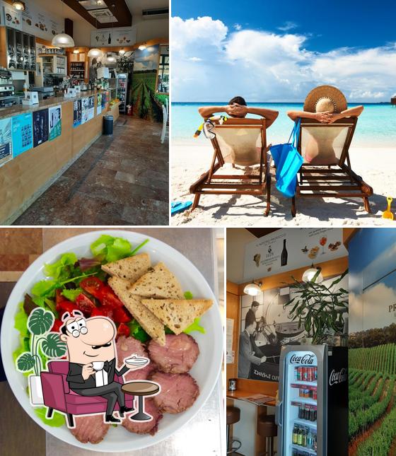 Gli interni di Italiana Caffè Candiani