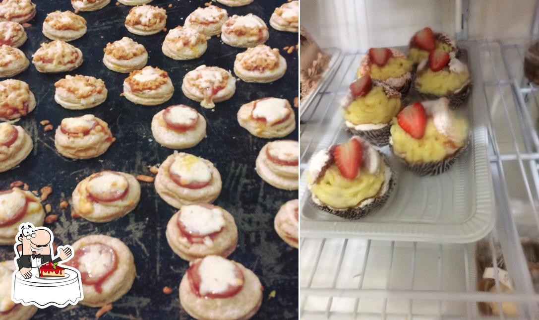 Não esqueça de pedir uma sobremesa no Padaria E Confeitaria Pão Doce