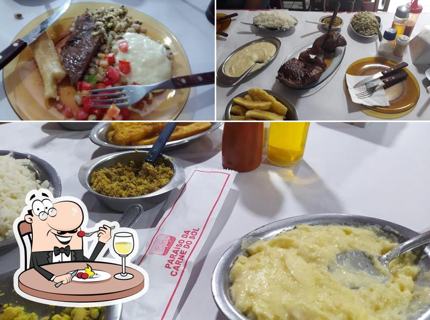 Platos en Restaurante Paraíso da Carne do Sol