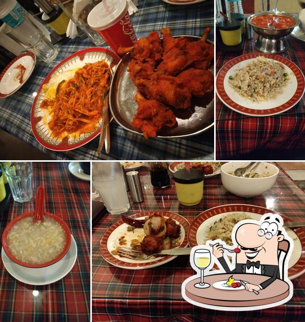 Food at Nanking Chinese Restaurant