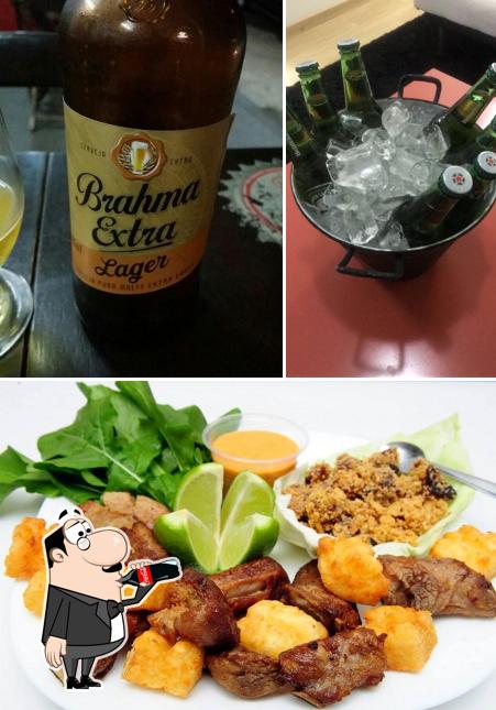 Escolha uma bebida do menu