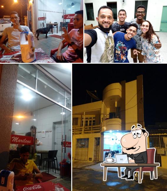 Veja imagens do interior do Marilene Lanches
