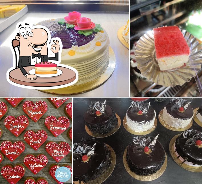 Cheesecake at BlueBerry Bakery