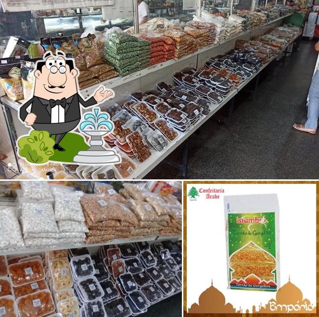 O exterior do Confeitaria Árabe