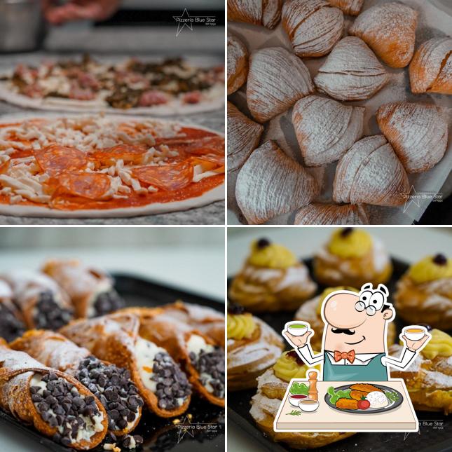 Cibo al Pizzeria Blue Star