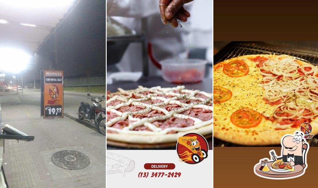 No Rapi 10 Pizzaria, você pode provar pizza