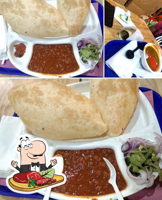 Get meat dishes at Dosa Village