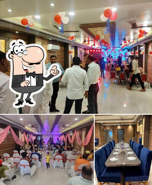 The interior of Hari Purnima Restaurant & Banquet Hall