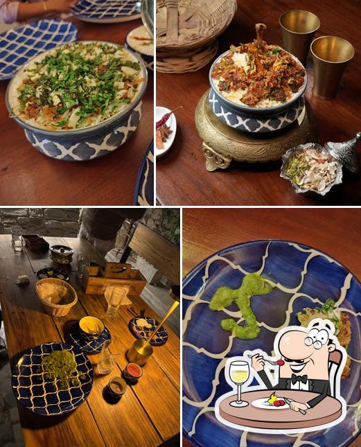 Food at Jaman Restaurant Udaipur