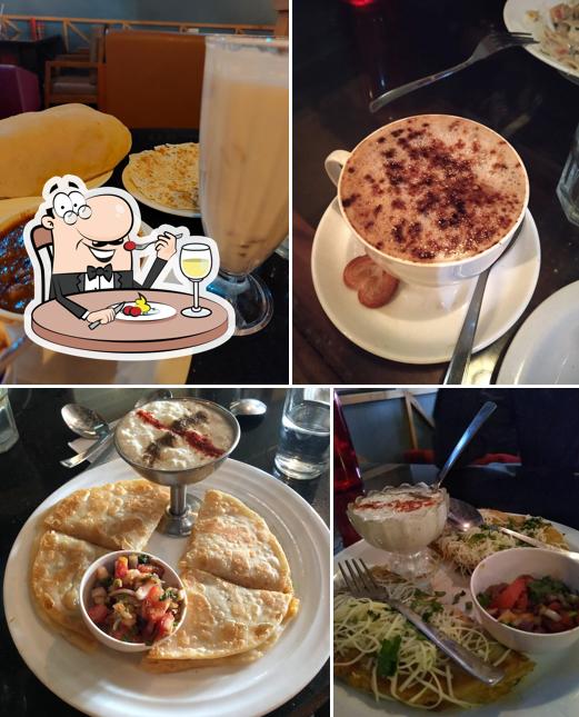 Creme brulee at Mom's Café