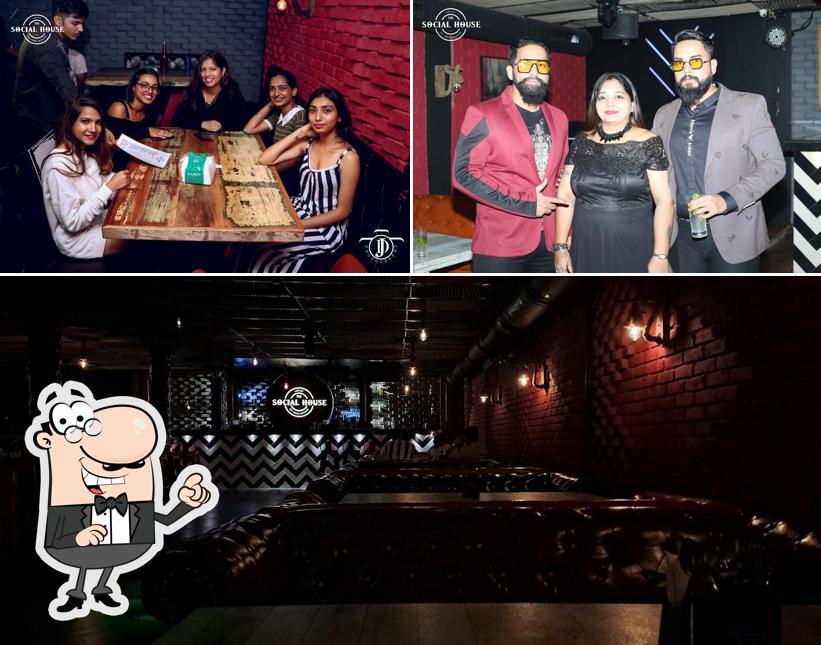 The interior of The Social House