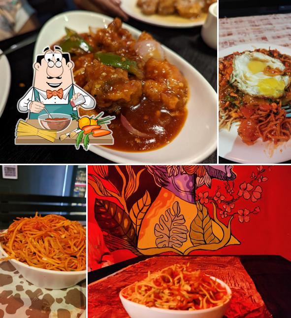 Spaghetti bolognese at Cheng Chopsticks