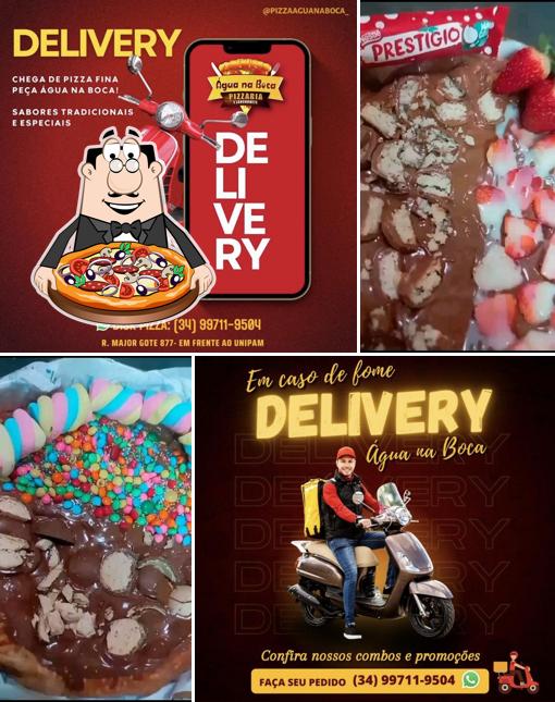 Peça pizza no Pizzaria Agua na Boca - Disk Pizza