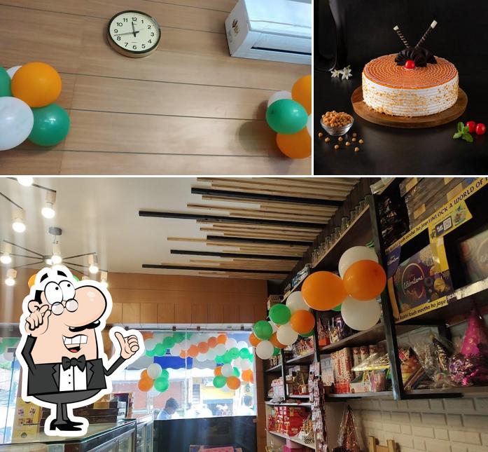 The photo of interior and cake at Winni Cakes & More