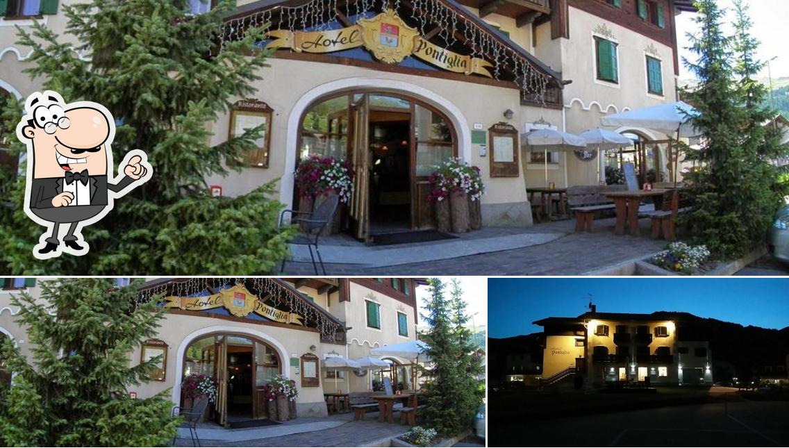 L'area esterna è una caratteristica importante di Albergo Pontiglia