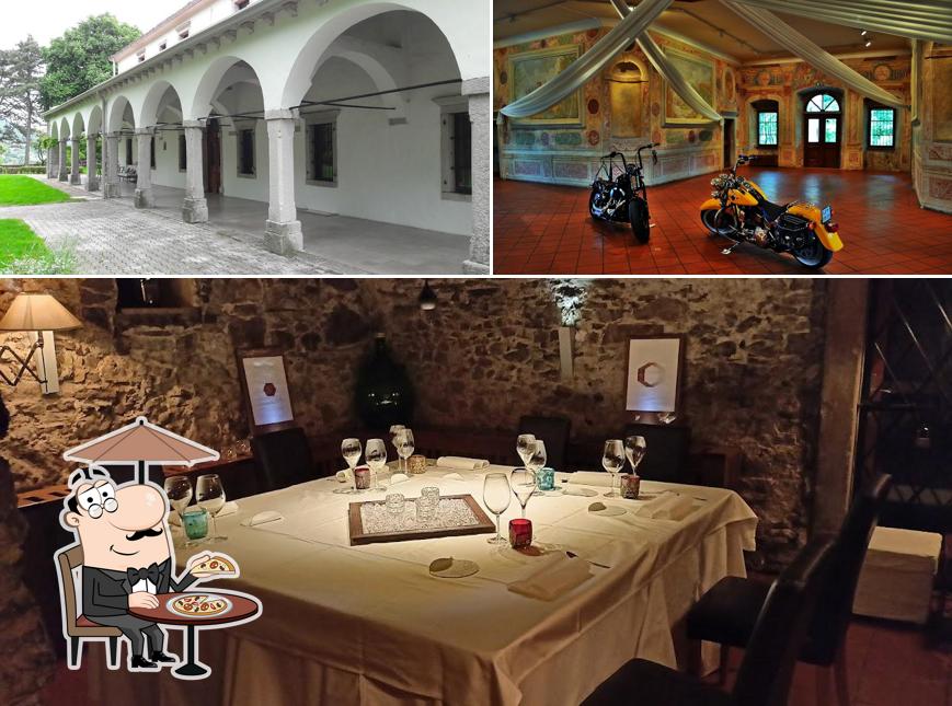 La foto di esterno e interni da Gostilna pri Lojzetu - Dvorec Zemono