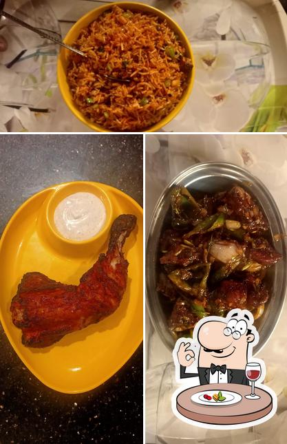 Food at Hometown Restaurant