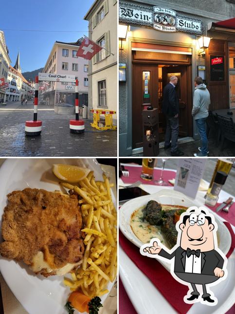 Gli interni di Restaurant Drei Bünde