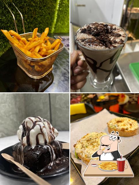 French fries at High on Chai Cafe- Netaji chowk