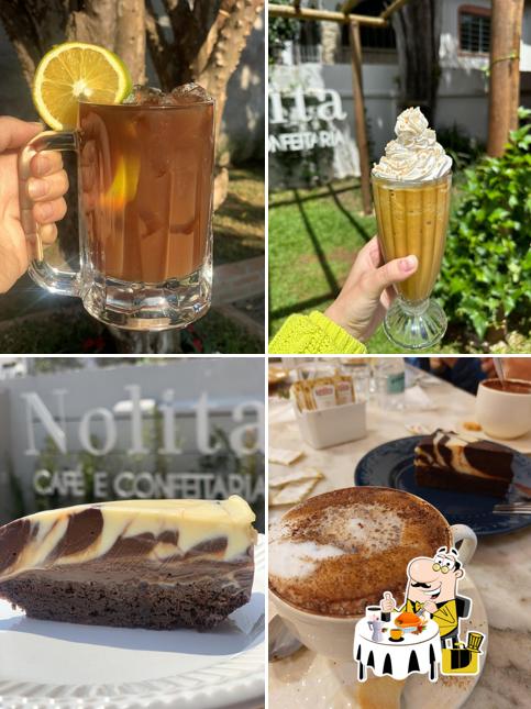 Mousse de chocolate em Nolita Café e Confeitaria