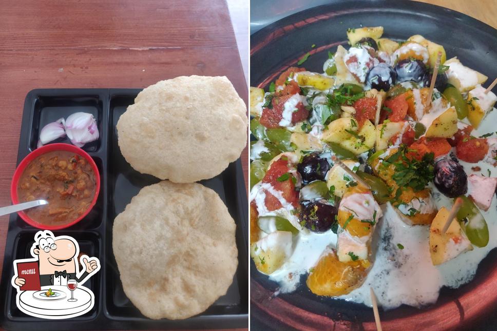 Food at South Spice Kitchen & Himshakti hotel