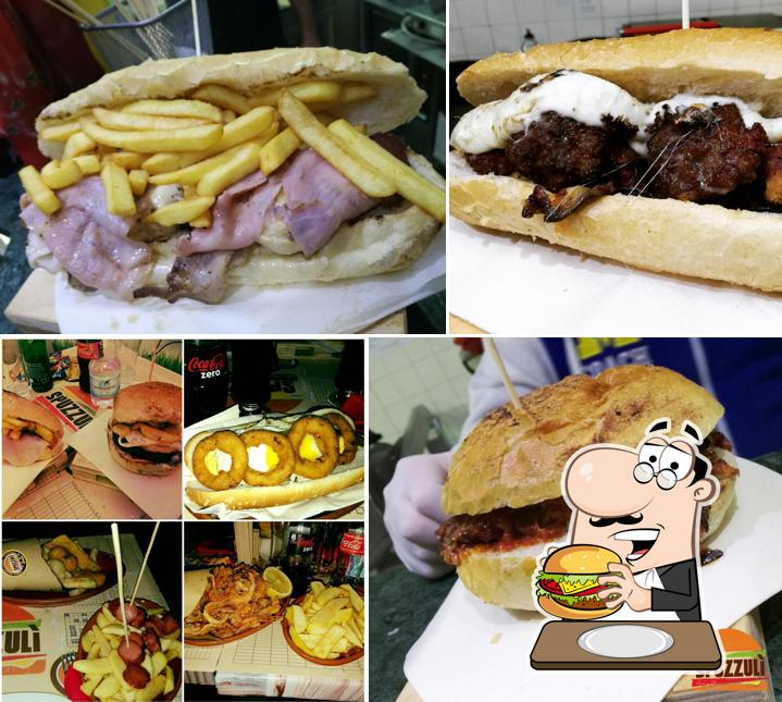 Prova uno dei tipi di hamburger disponibili a Spuzzulì