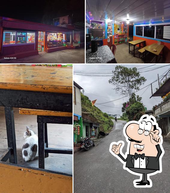 The interior of Swagat Restaurant