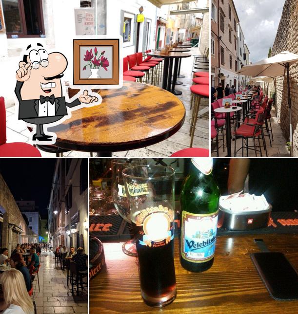 Dai un'occhiata agli interni di Zlatni Kutić Café Bar