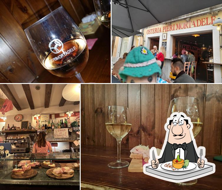 Cibo al Osteria Pierimortadele