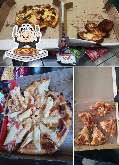 Pick pizza at Slice Of Pizza