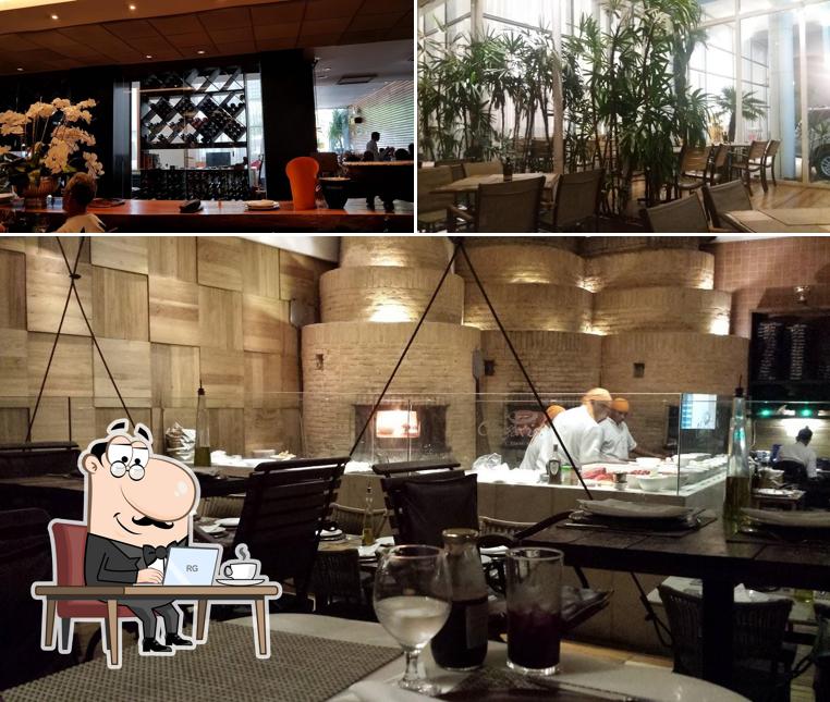 Veja imagens do interior do Olegário Pizzaria