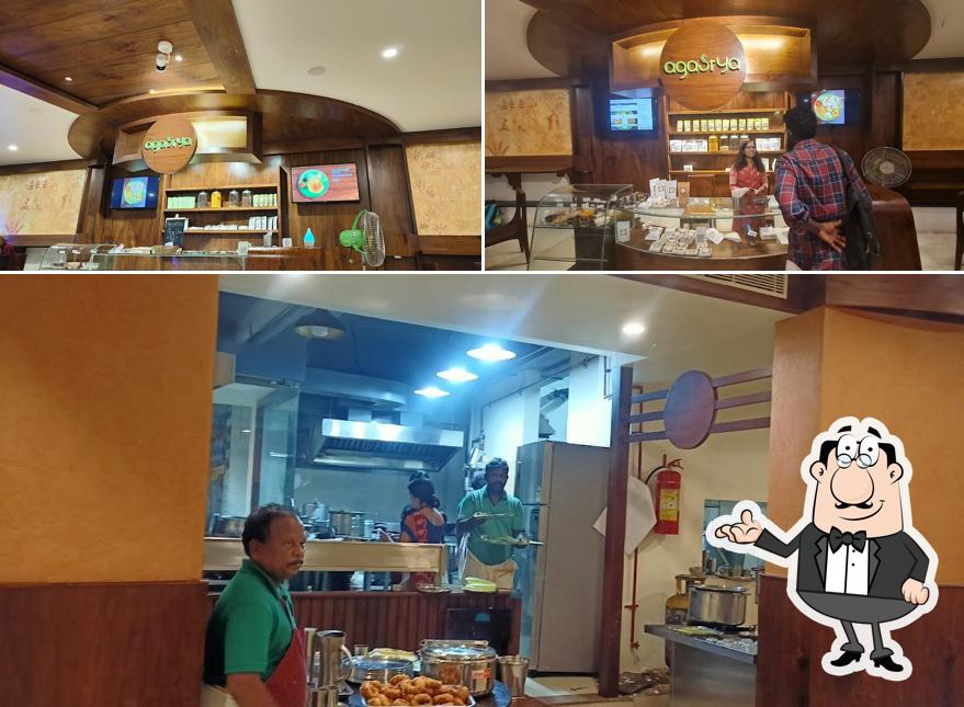 Check out how Agastya Farm Pure Veg Restaurant looks inside