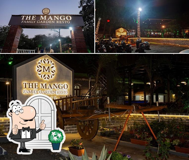 Take a look at the exterior of The mango family garden restaurant