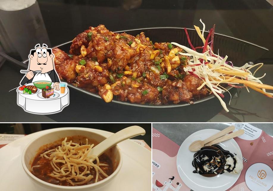 Hot and sour soup at Polo Lounge Family Restaurant