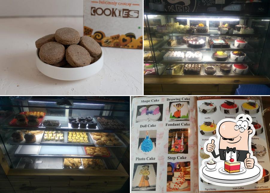 Bake Studio Karwar serves a number of desserts