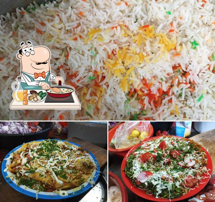 Fried rice at R K Omlette RK chicken