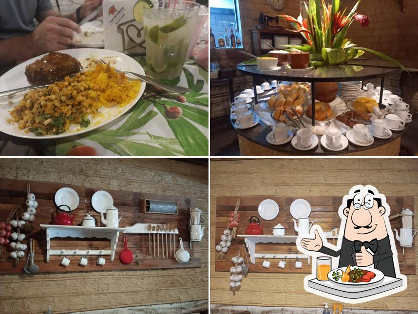 Comida em Restaurante Casa de Mainha Self Service Pajuçara