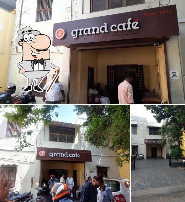 The exterior of Grand Cafe