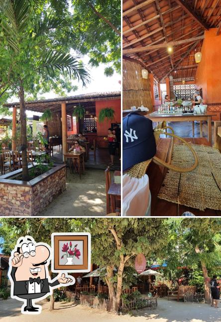 O Kûara Grill & Bistrô se destaca pelo interior e exterior